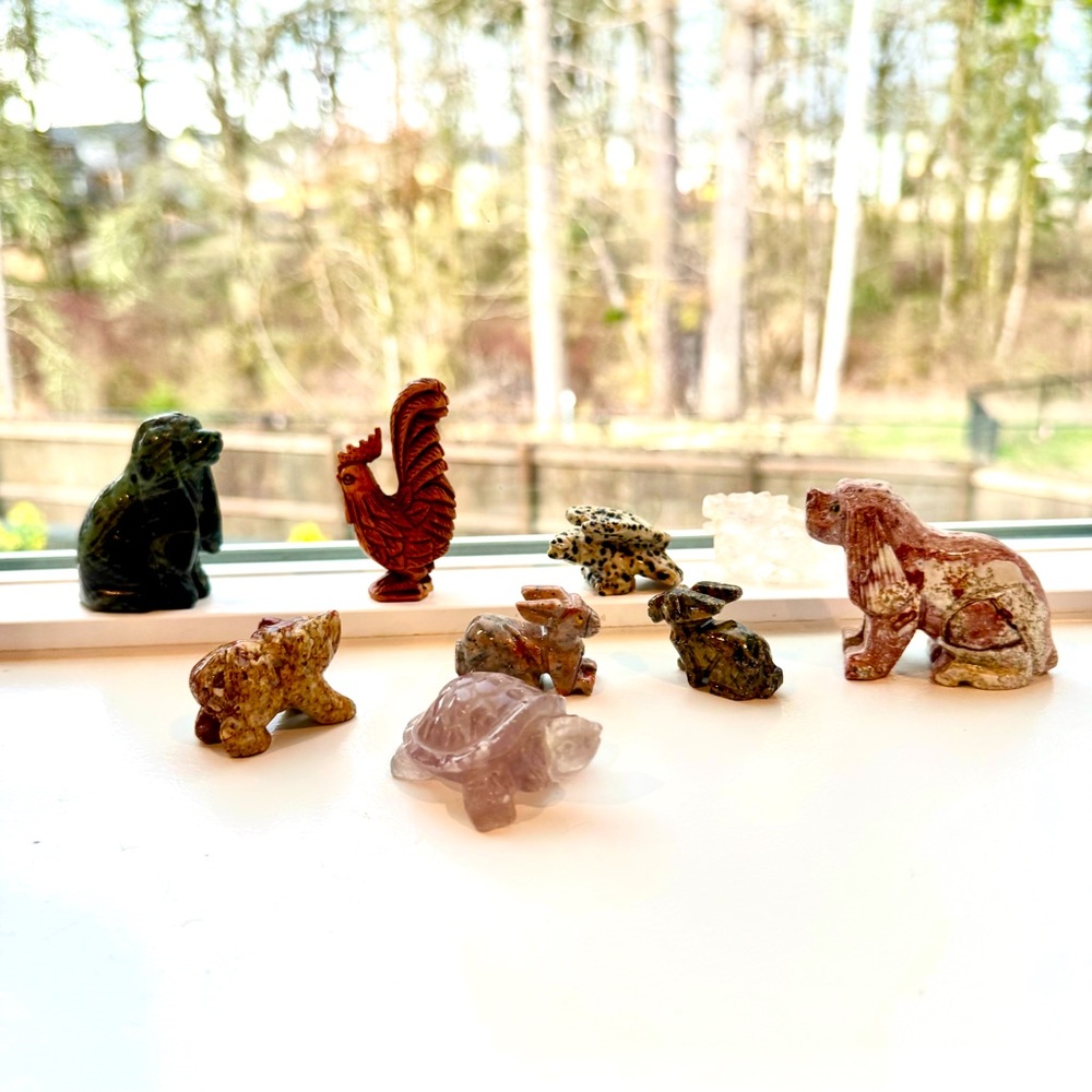 Lot of Small Carved Figures